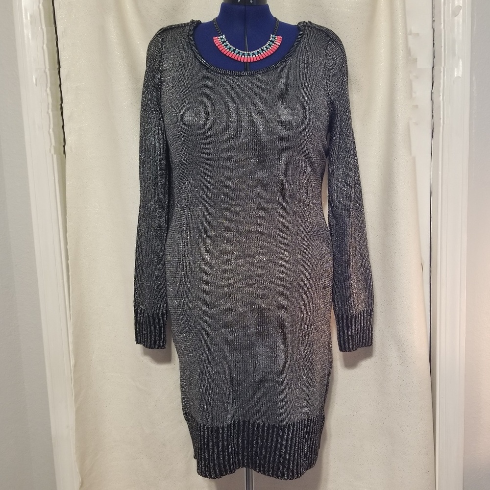 Forever 21 3X silver/gray sweater dress